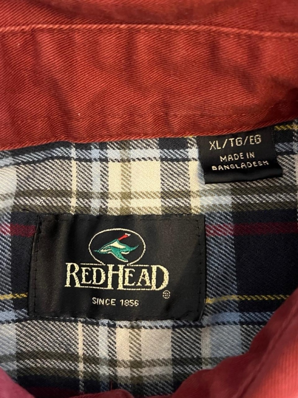 RedHead Red Button-Up Shacket - Picture 2 of 8